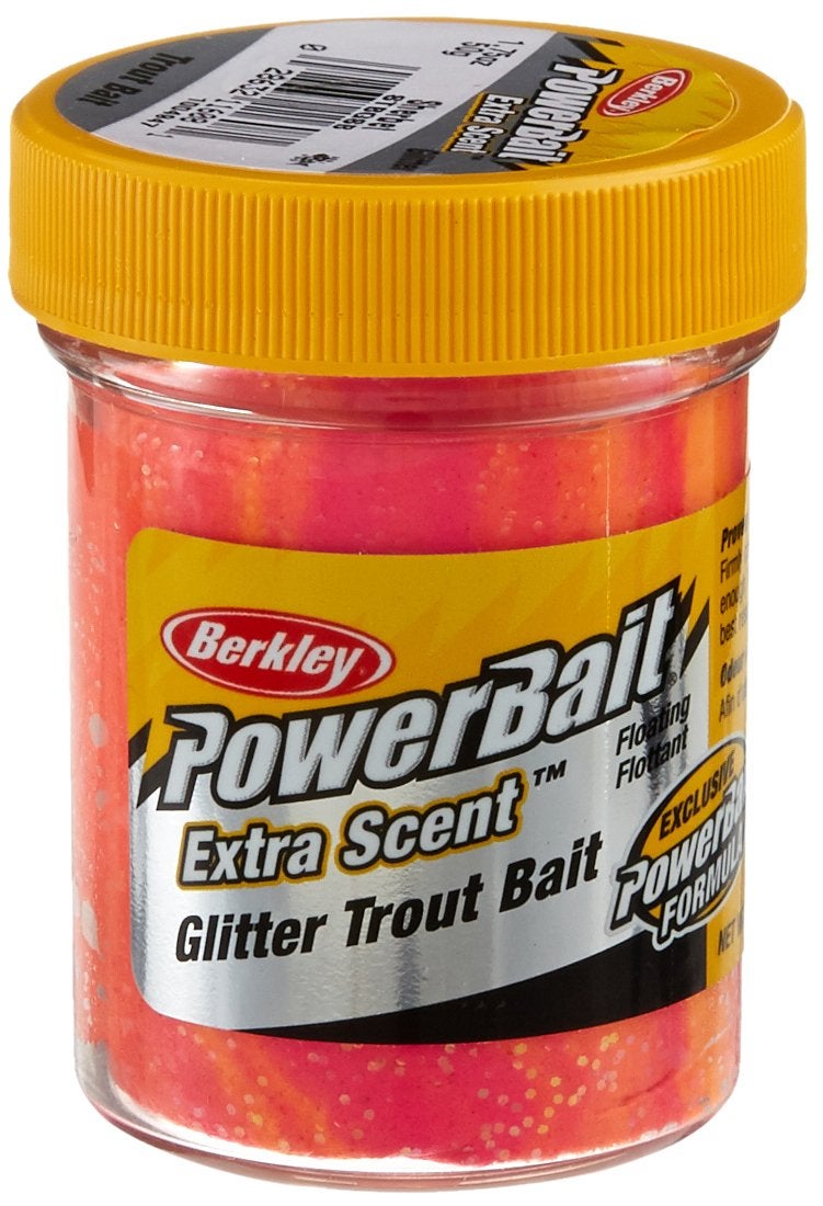 Berkley unisex-adult PowerBait Glitter Trout Bait Sherbet ,Jar - Image 1